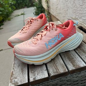 Bondi X hoka womens running shoes
